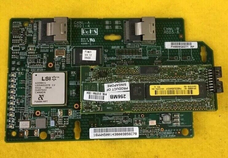 399559-001 HP 4K08B5 256MB LSI 62098C1 Raid Controller Card