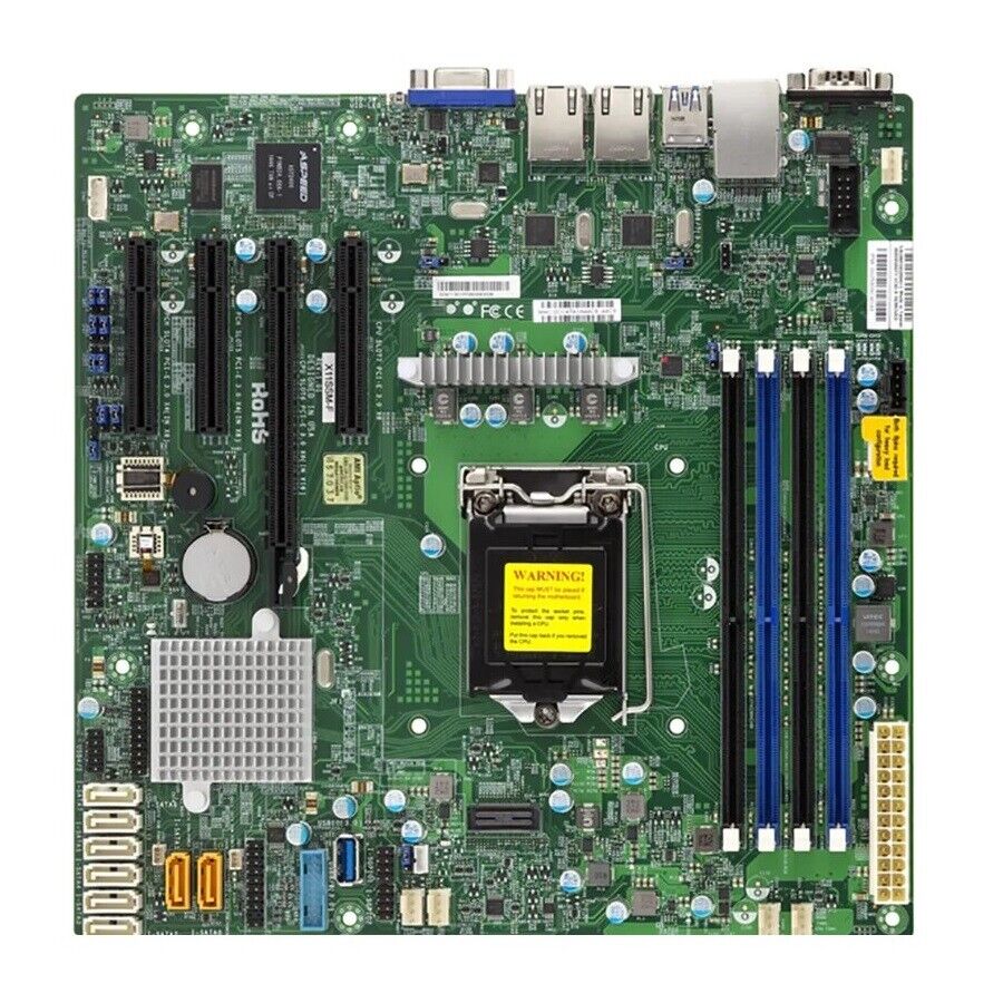 SuperMicro X11SSM-F DDR4 SATA III Single-Socket Server Motherboard