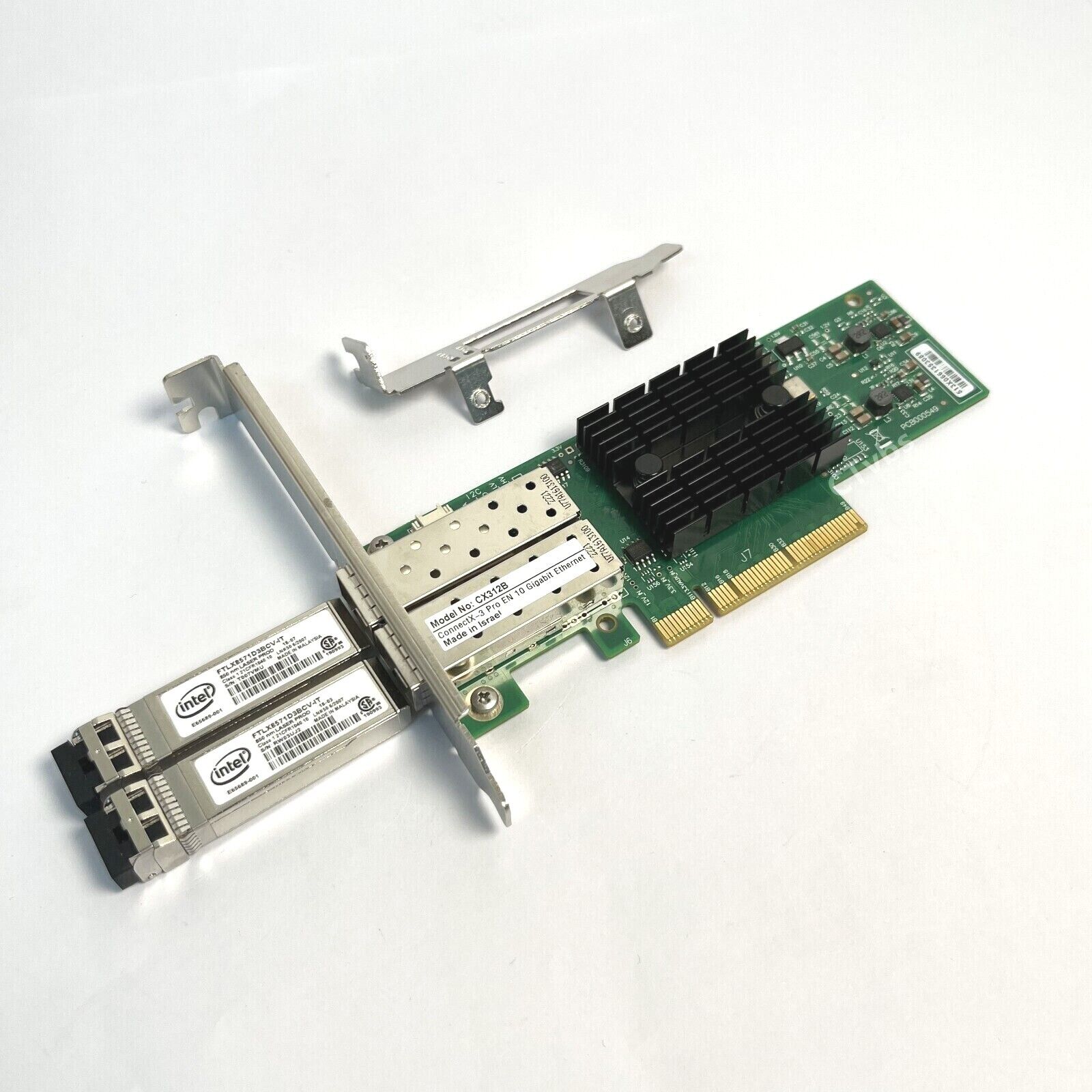 Mellanox MCX312B-XCCT CX312B ConnectX-3 EN Pro 10GbE SFP+ Dual-Port PCIe NIC