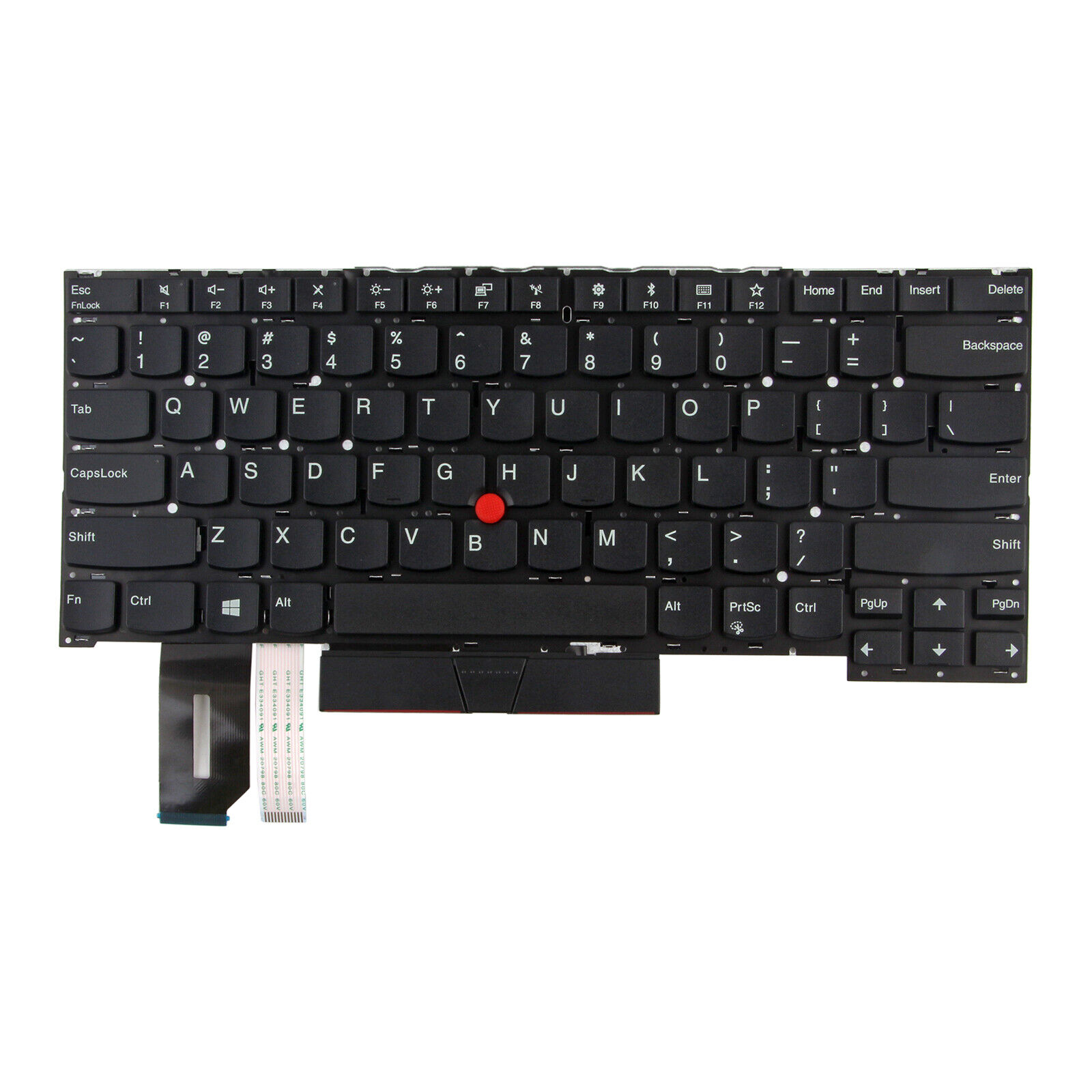 New US Layout Keyboard for Lenovo Thinkpad T14s Gen1 Gen2 T490s T495 T495s