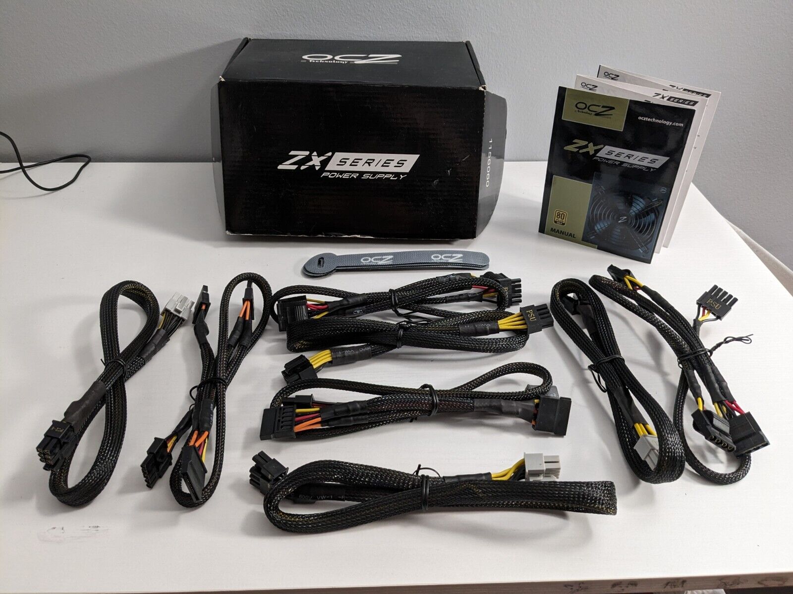 only cables for the power supply zx Series