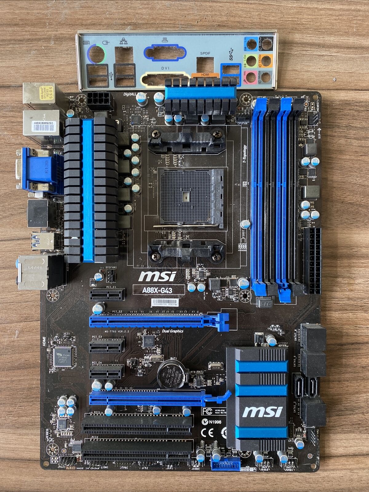 MSI A88X-G43 AMD GAMING MOTHERBOARD FM2+