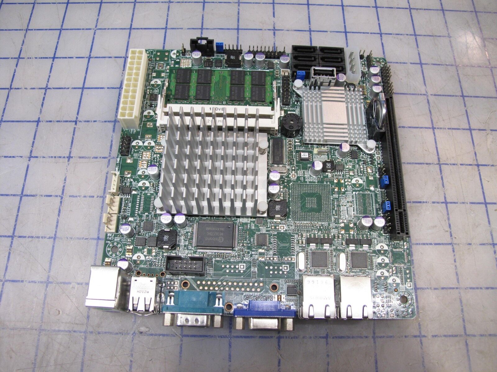 SuperMicro X7SPA-H MOTHERBOARD WITH Intel Atom D510 CPU AND 1GB RAM