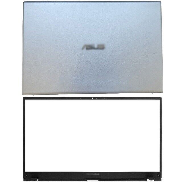 for ASUS VivoBook X512 X512U F512 V5000F Sliver LCD Back Cover+Front Bezel