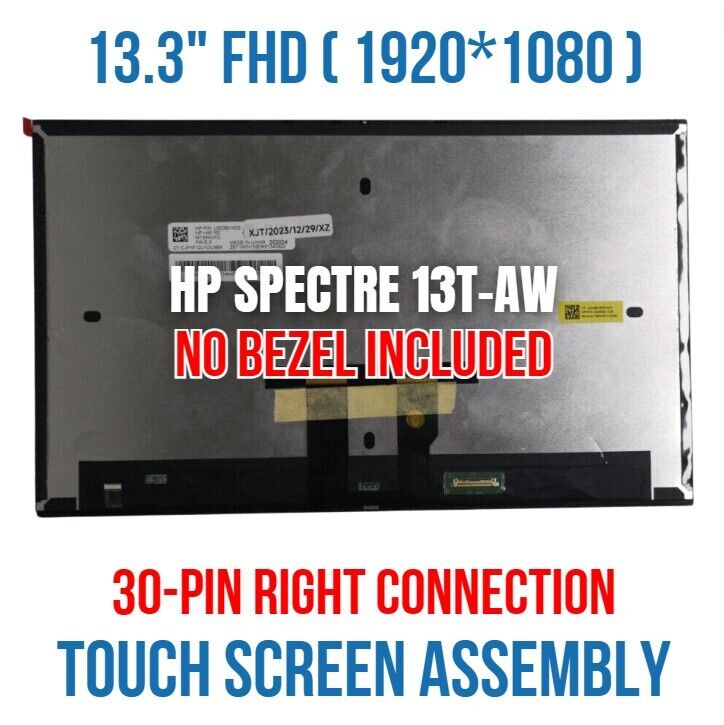L75195-001 HP SPECTRE X360 13T-AW100 13-aw2042TU LCD Display Touch ASSEMBLY