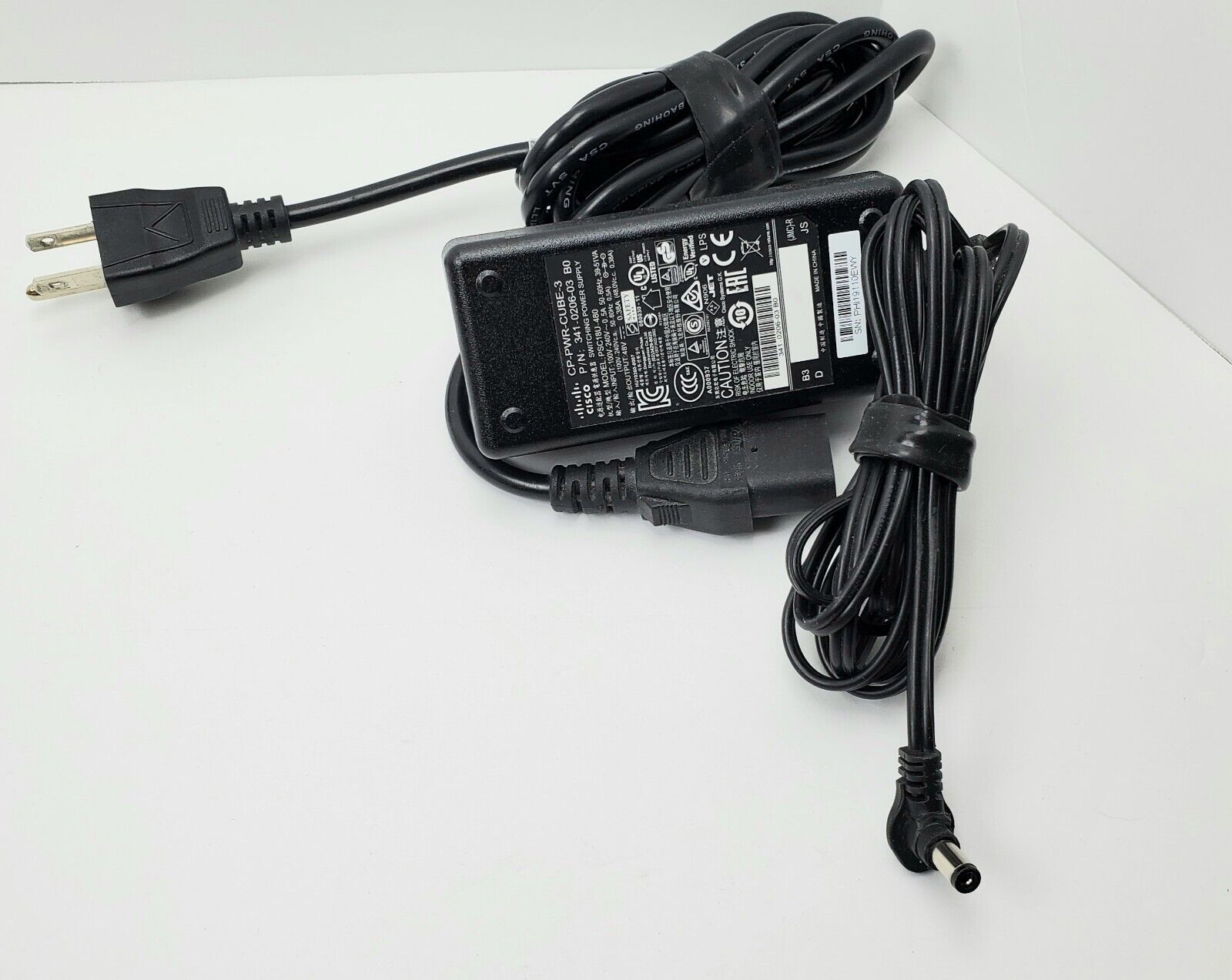 Cisco PSC18U-480 AC Adapter Switching Power Supply 48V