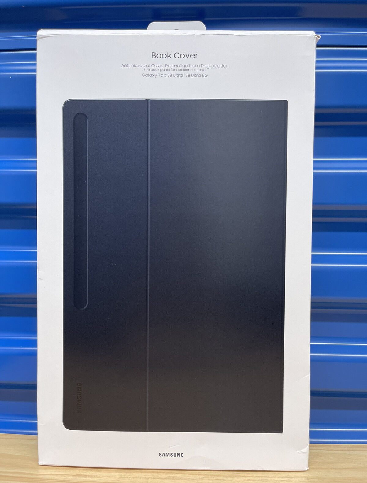 Original Samsung Book Cover for Samsung Galaxy Tab S8 Ultra / S8 Ultra 5G-Black