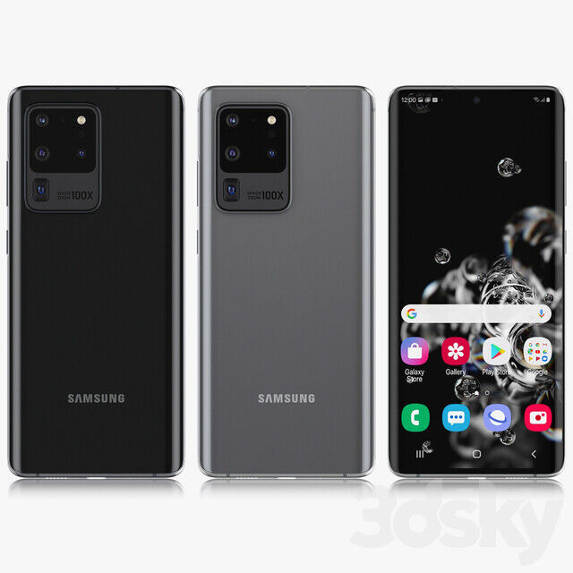 Samsung Galaxy S20 Ultra 5G Unlocked G988U 128GB Android Smartphone