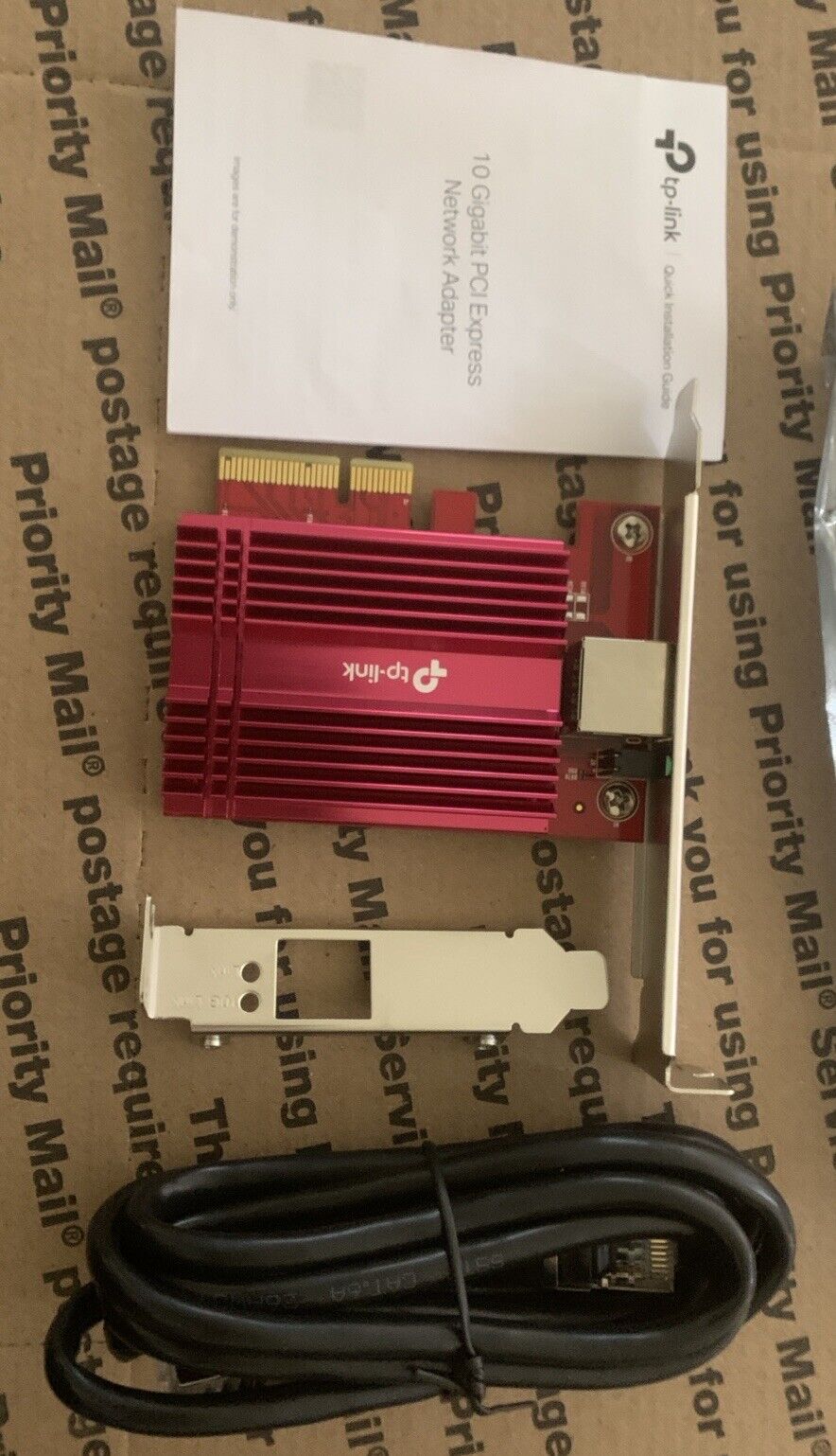 TP-LINK TX401 Network Adapter - Red