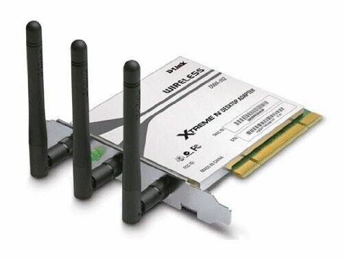 D-Link DWA-552 Xtreme-N Wireless PCI Desktop Adapter With Antenna