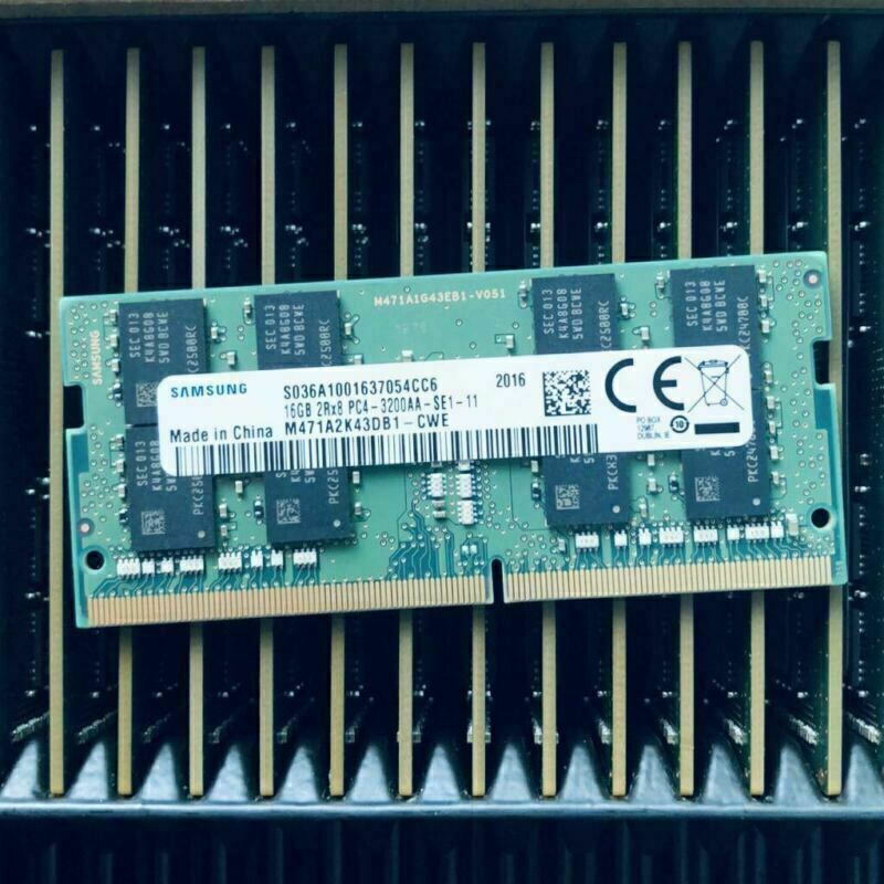 16GB Samsung DDR4 RAM 3200MHz S036A1001637054CC6 PC4-3200AA-SE1 M471A2K43DB1-CWE