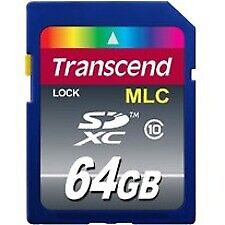 Transcend 64 GB Class 10 SDXC TS64GSDXC10M