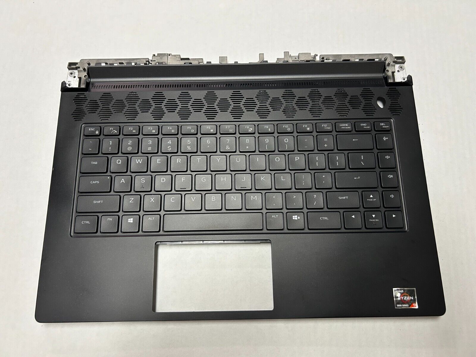 OEM Dell Alienware M15 R5 R6 R7 Palmrest US English Backlit Keyboard 0P3H1 GRD A