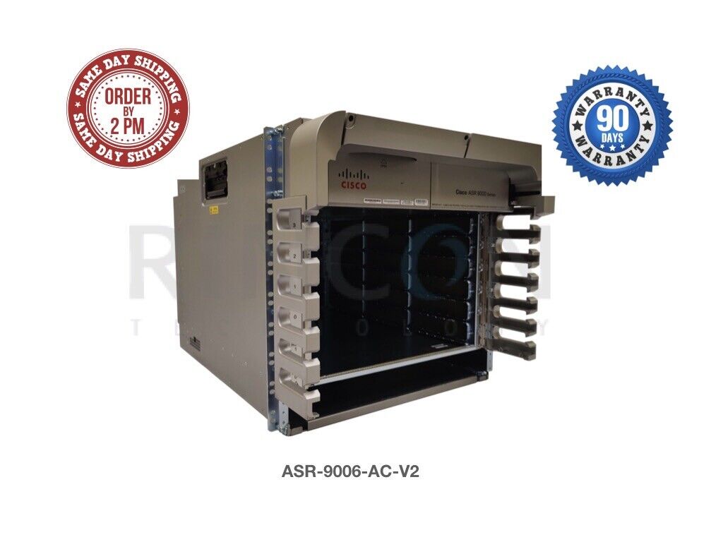 Cisco ASR9006 ROUTER ASR-9006-AC-V2
