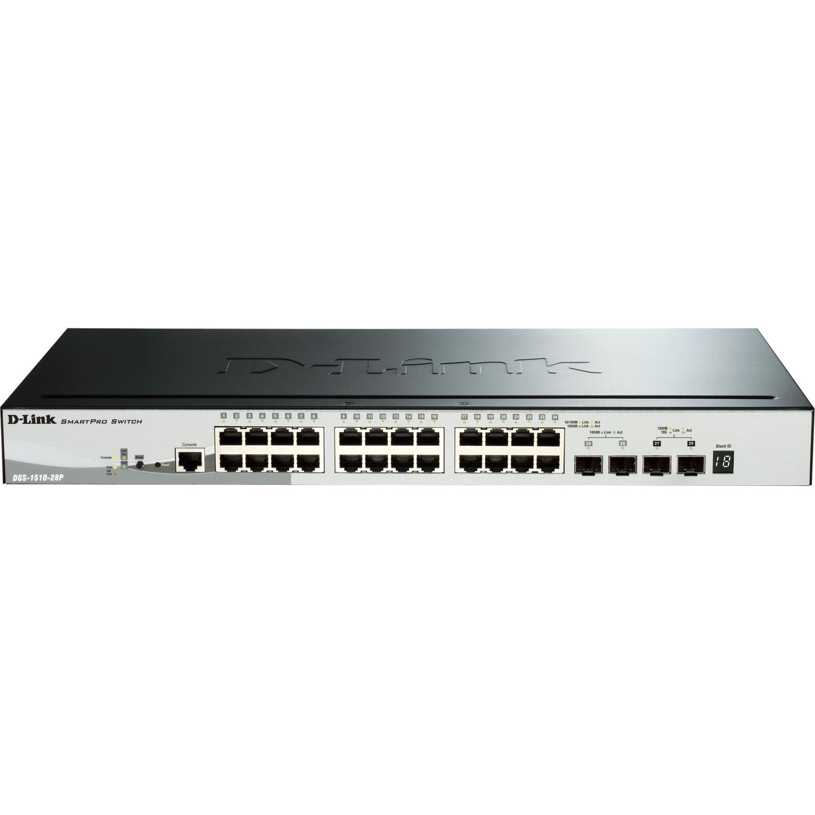 D-Link-New-DGS-1510-28P _ SmartPro Ethernet Switch - 28 Ports - Manage