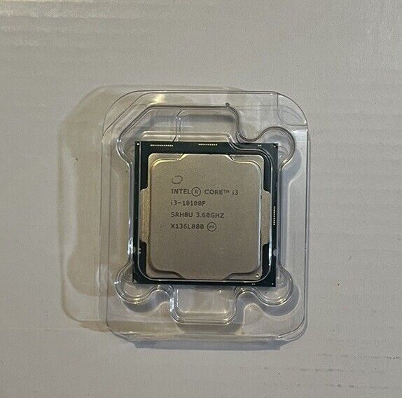 10th Gen Intel Core i3-10100F LGA 1200 CPU Processor 4-Core Comet Lake 3.6GHz
