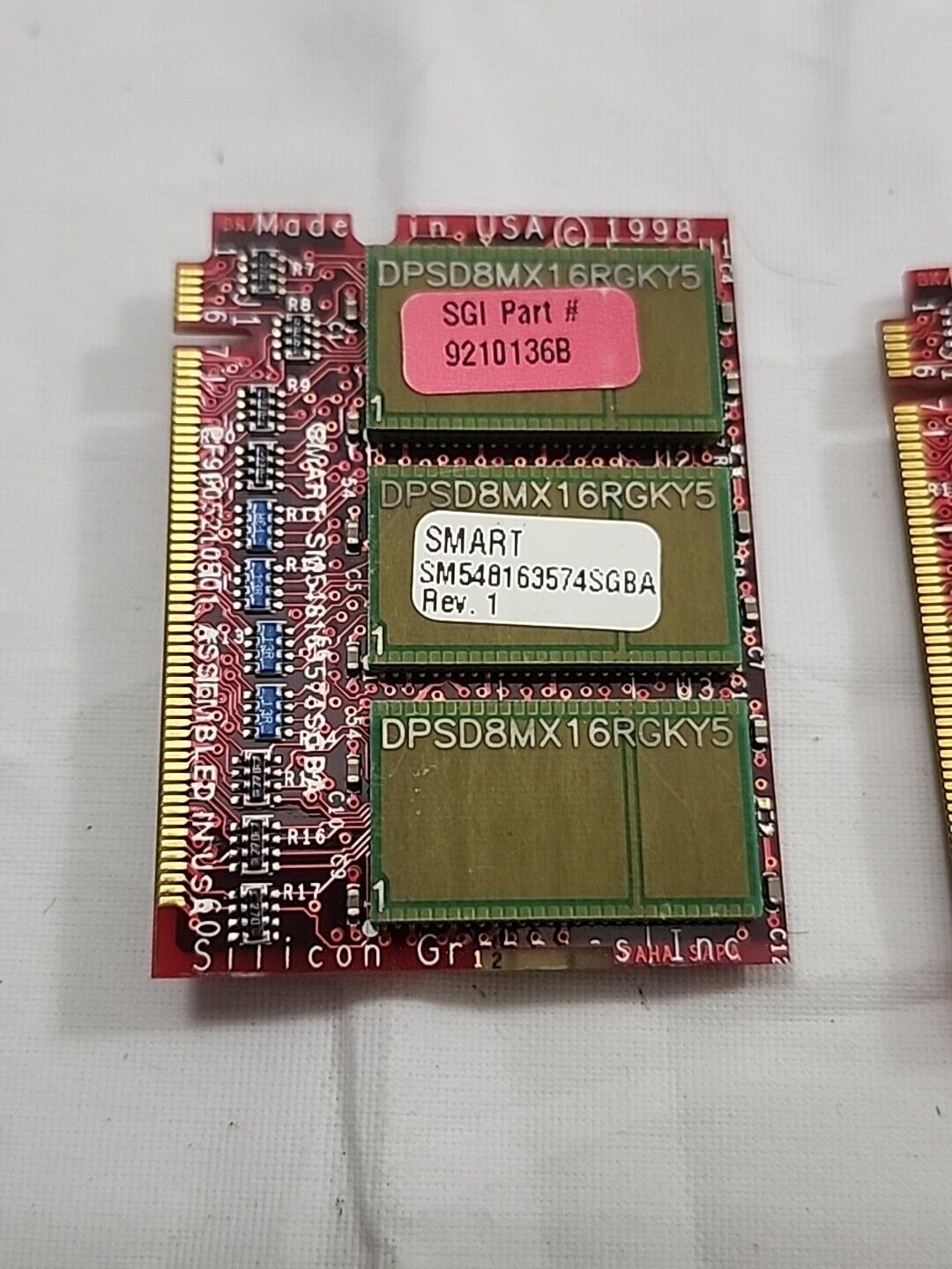 96MB SDR PC100 SDRAM 120PIN SODIMM Silicon Graphics SGI 9210136B