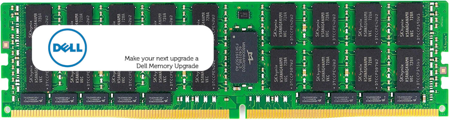 Dell Memory SNP4JMGMC/64G A9781930 64GB 4Rx4 DDR4 LRDIMM 2666MHz RAM