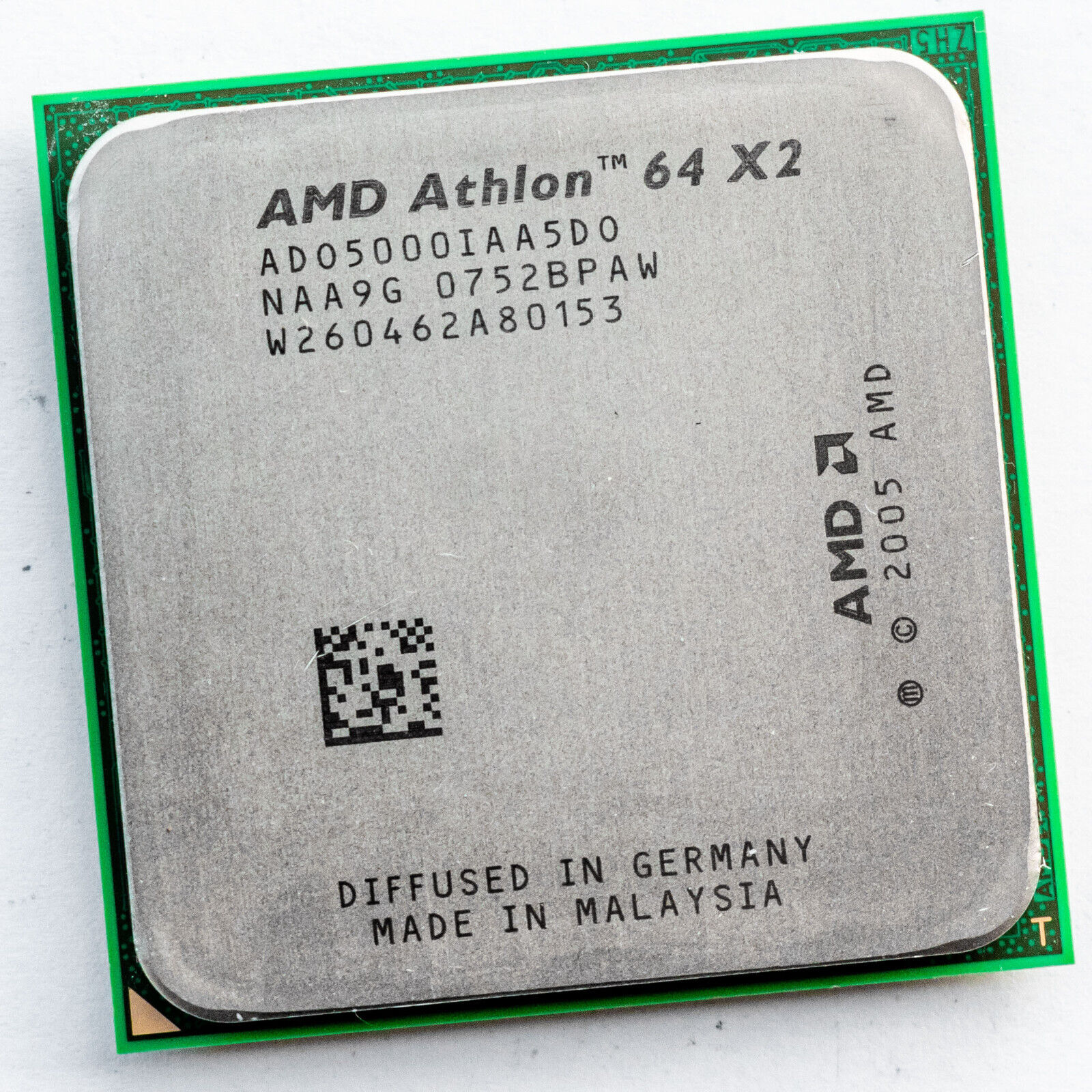 AMD Athlon 64 X2 5000+ ADO5000IAA5DO 2.6GHz Dual Core AM2 Processor G2 Brisbane