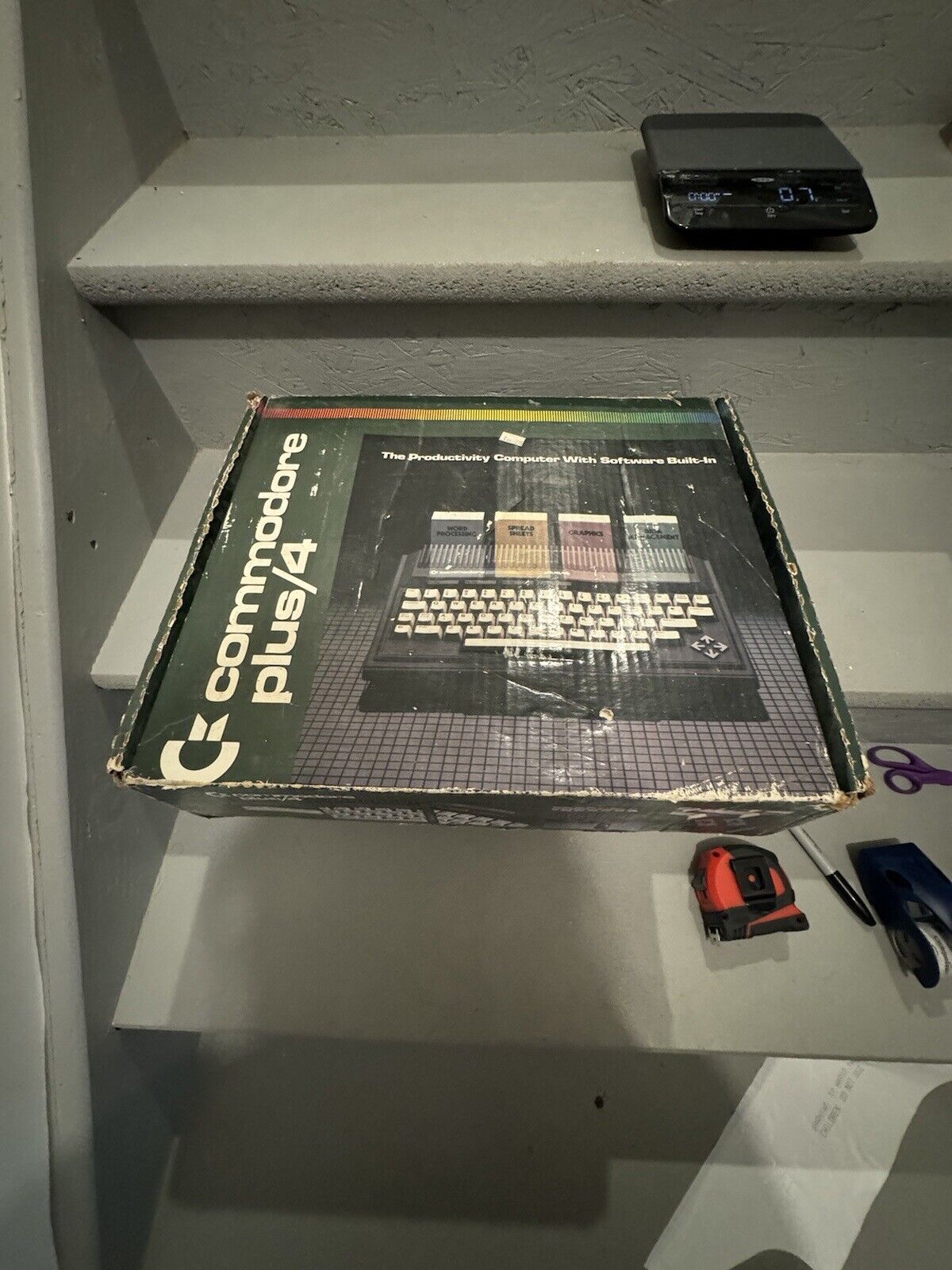Vintage Box Commodore Plus/4 Computer -box Only