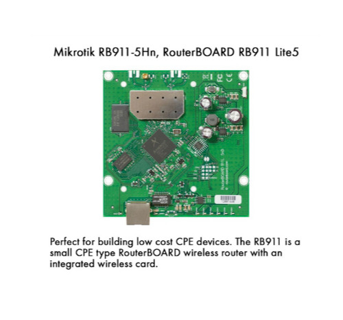 Mikrotik RB911-5Hn RB911 Lite5 CPE RouterBOARD Wireless Card Router 5Ghz V INTL