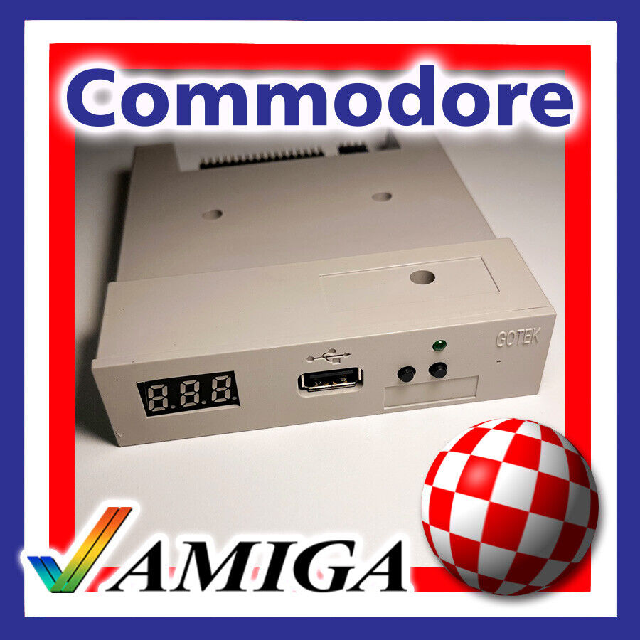 Commodore Amiga FLOPPY DRIVE EMULATOR GOTEK - WORKING