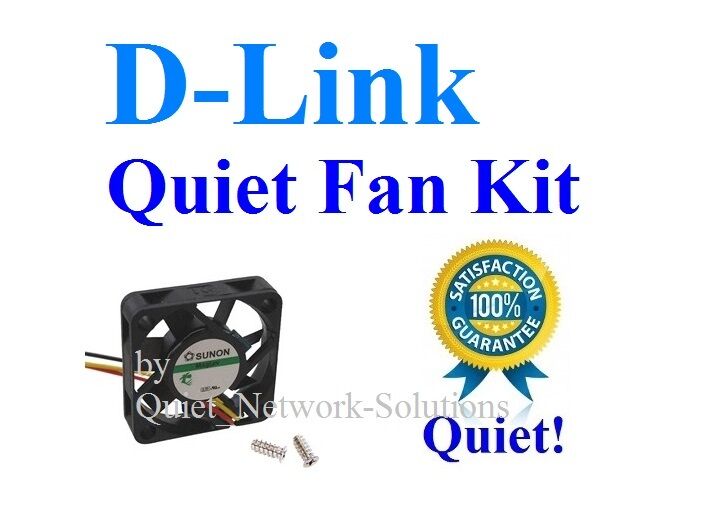 1x Quiet Sunon replacement fan for D-Link DNS-320L, Best for Home Networking