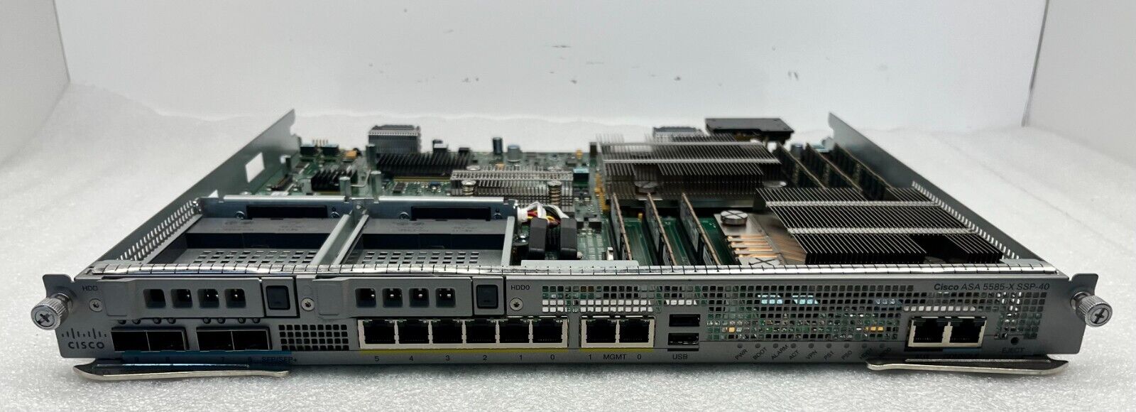 CISCO ASA 5585-X IPS SSP-40 4-SFP PORTS 12GB RAM SECURITY APPLIANCE MODULE