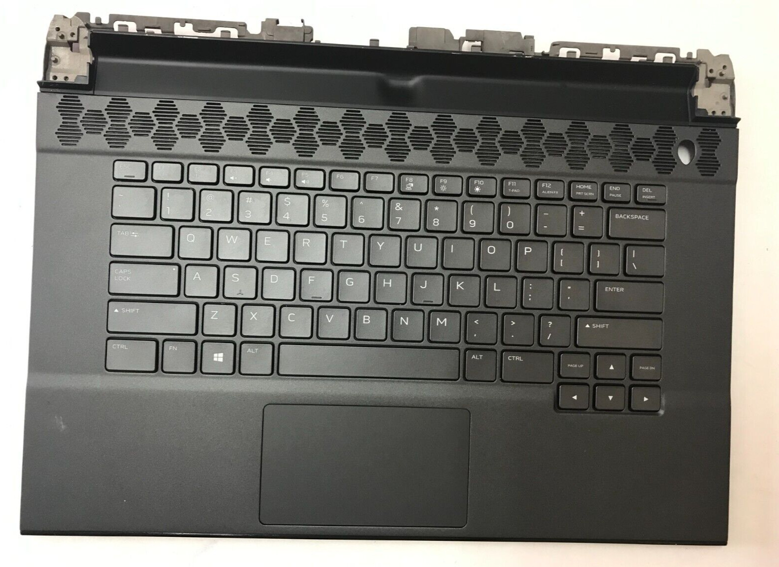 Genuine Dell Alienware15 M15 R3 Palmrest Touchpad US Keyboard P/N- 3DYGJ