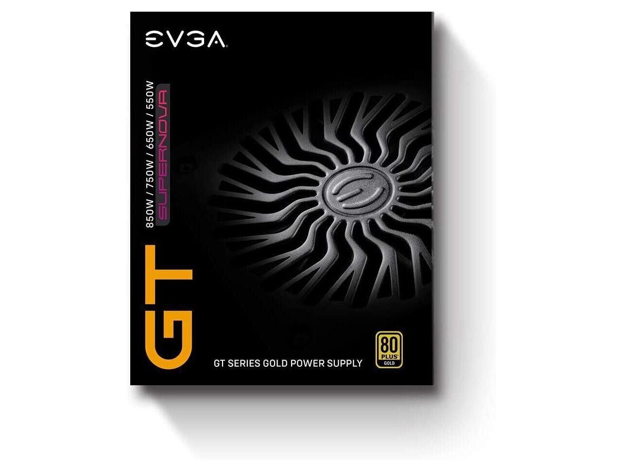 EVGA SuperNOVA 850 G5, 80 Plus Gold 850W, Fully Modular, Eco Mode with FDB Fan,