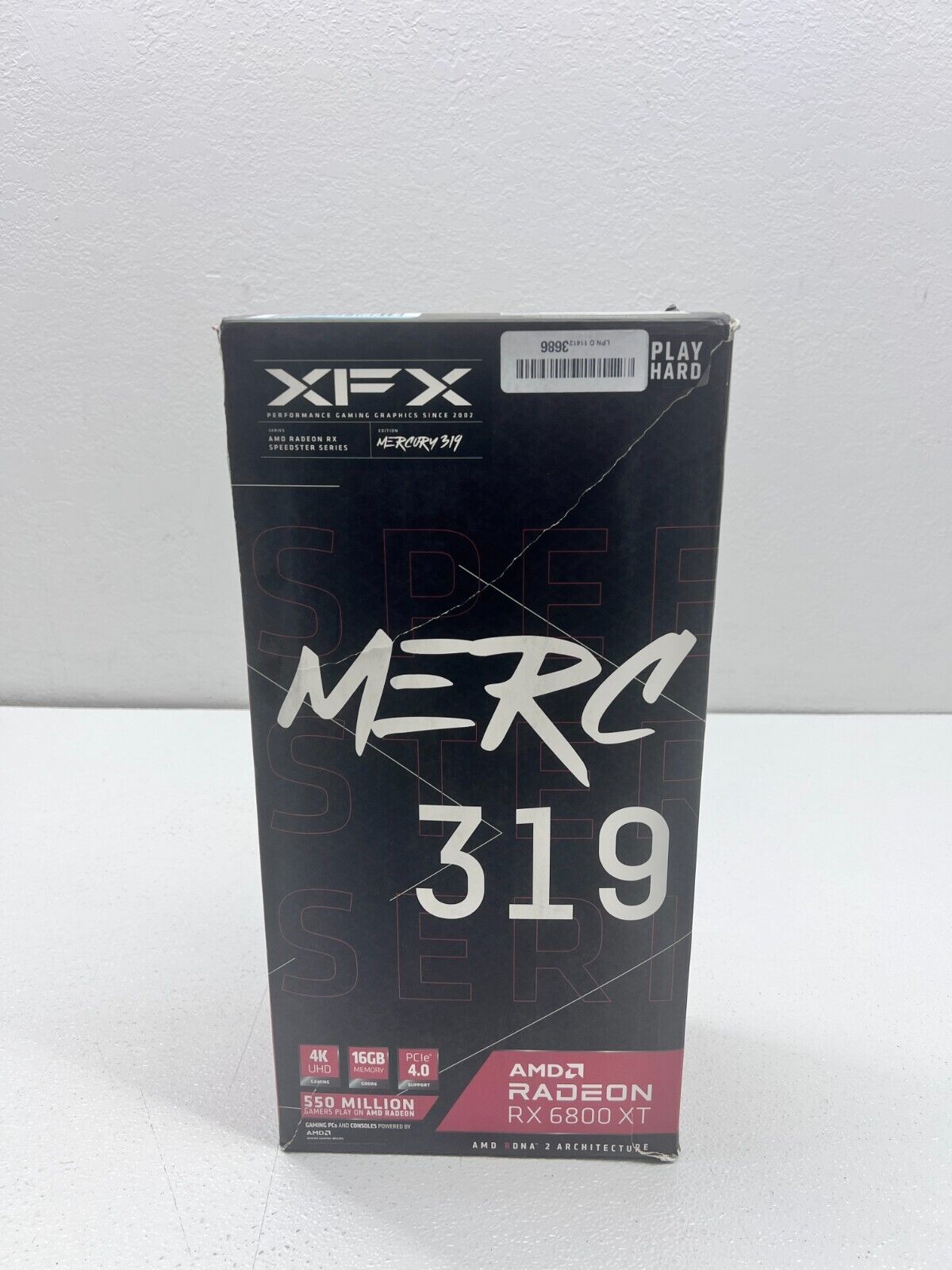 XFX Speedster MERC 319 Gaming Graphics Card - AMD Radeon RX 6800 XT CORE - 16GB