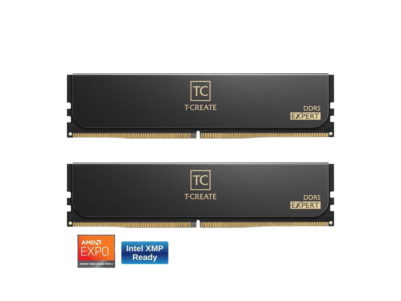 Team Group T-CREATE EXPERT 48GB (2 x 24GB) 288-Pin PC RAM DDR5 7200 (PC5 57600)