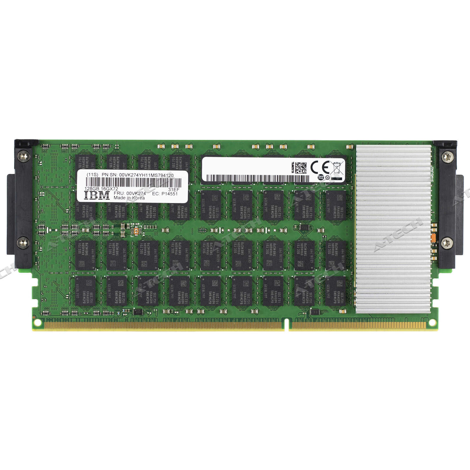 IBM-Lenovo 00VK274 128GB DDR4 CDIMM 16Gx72 Cartridge IBM Power Server Memory RAM