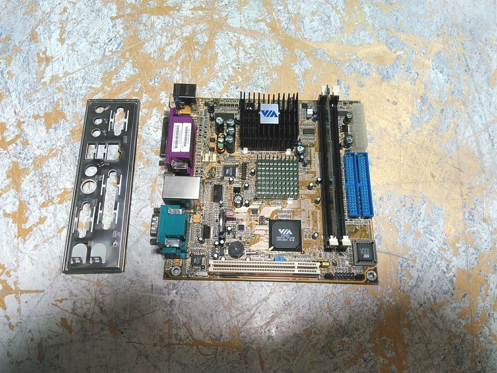BIOS Locked VIA EPIA-5000 Motherboard VIA CPU 64MB AS-IS