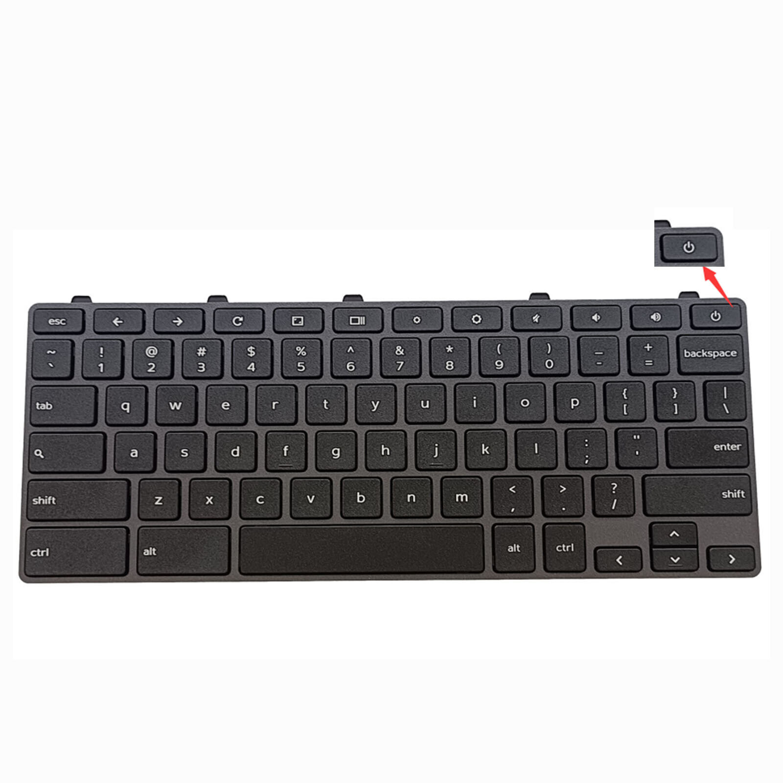 Keyboard For Dell Chromebook 5190 3400 3100 Keyboard Replacement 0D2DT 00D2DT US
