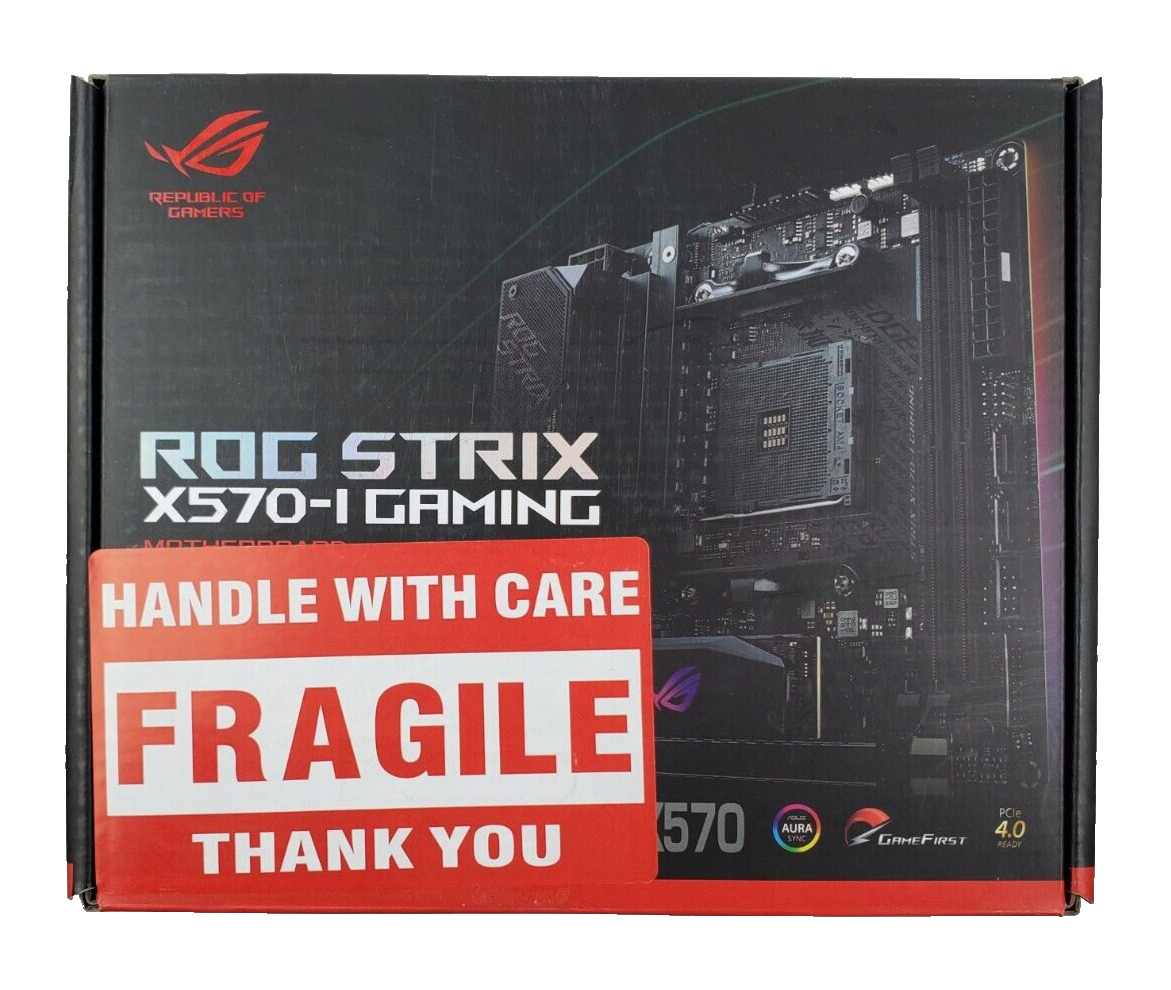 ASUS ROG Strix X570-I Gaming, AM4 AMD ITX Motherboard (Please Read)