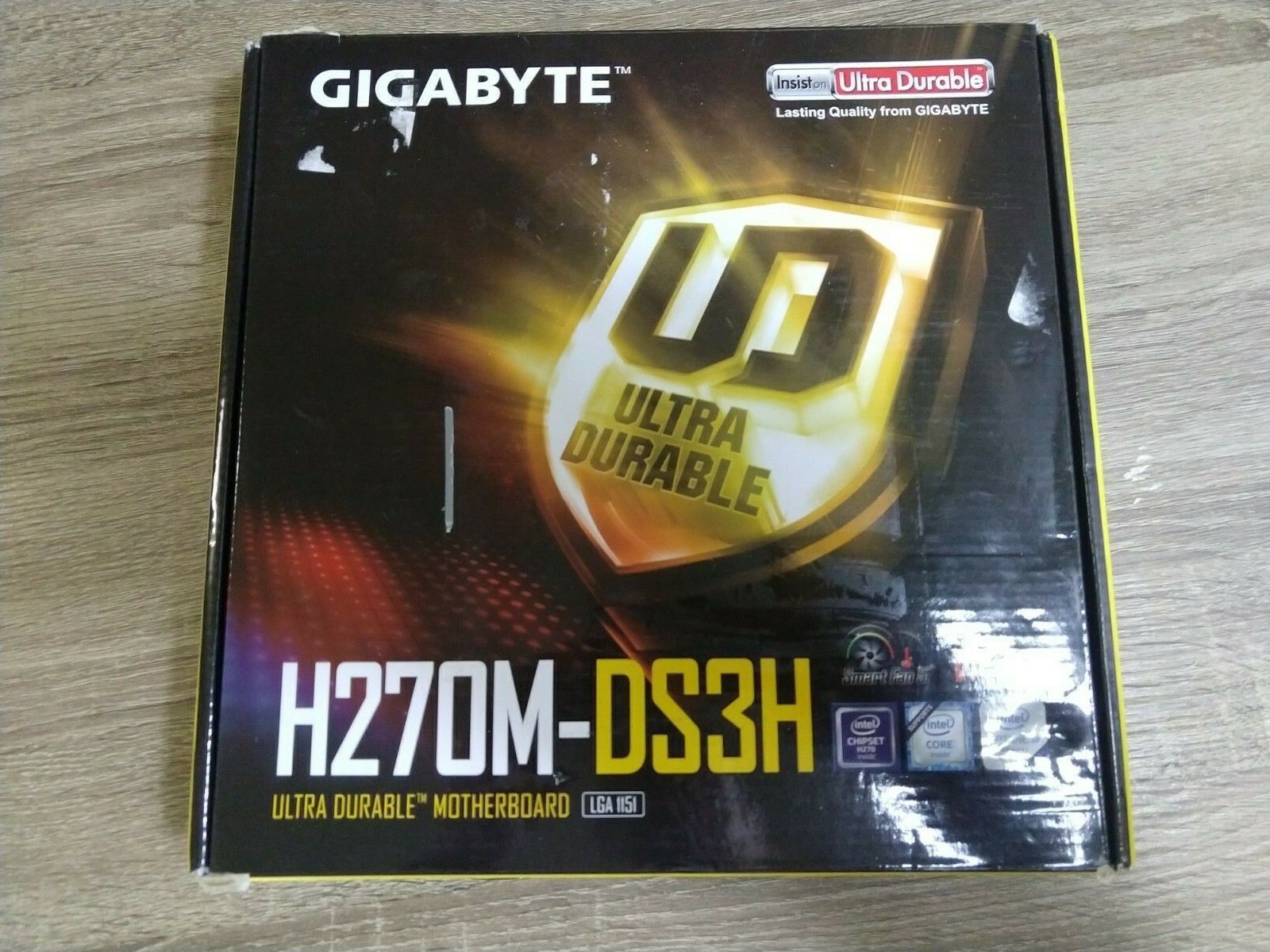 Gigabyte H270M-DS3H motherboard -- NOT WORKING FOR PARTS