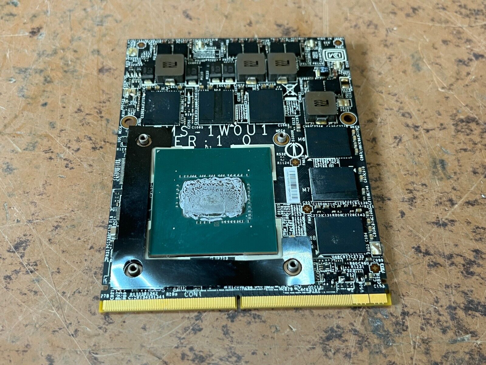 MSI GT72VR 6RD MS-1785 Genuine Video Card Nvidia GeForce GTX 1060 MS-1W0U1