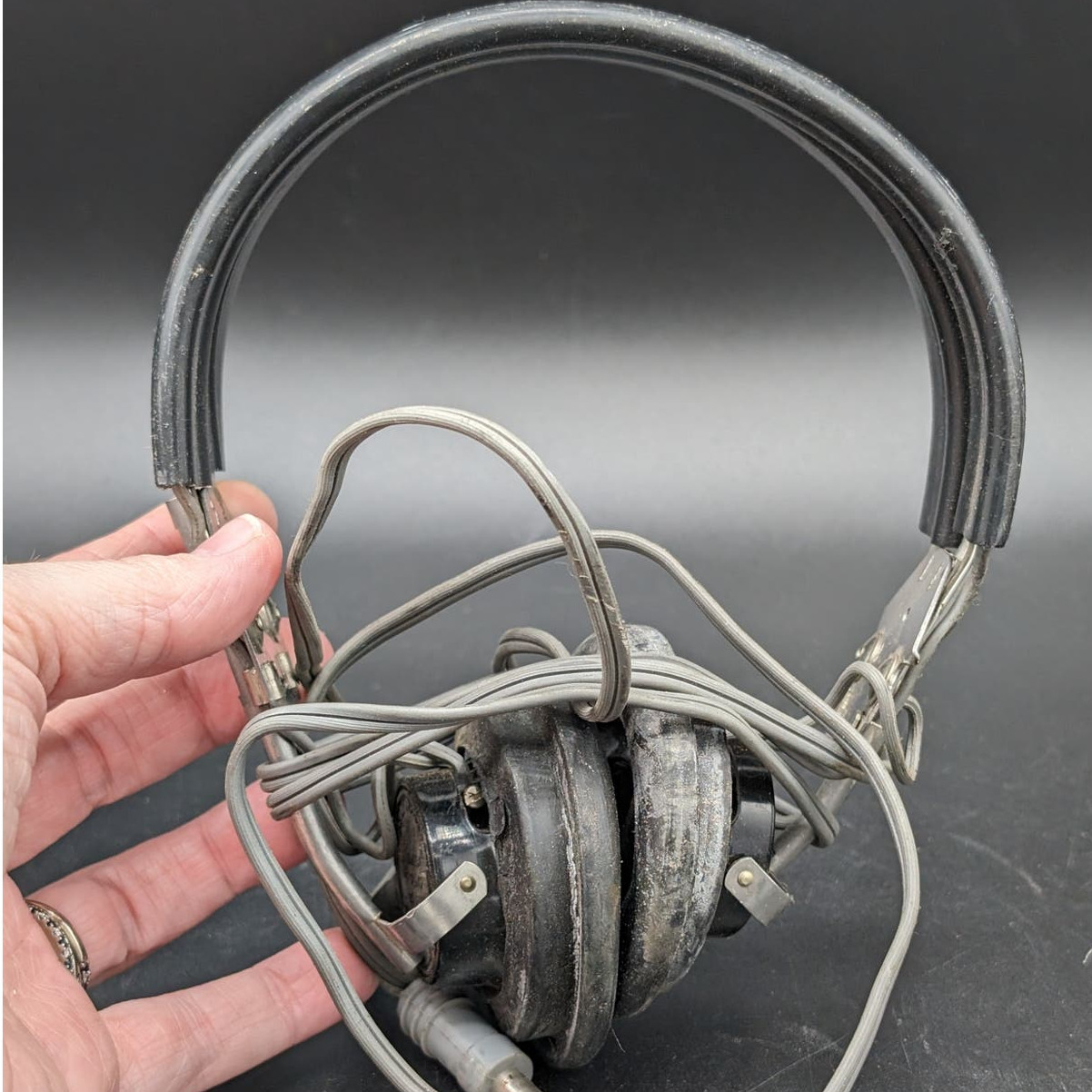 Vintage MC-162-A WM. J. Murdock Lineman Headphones set Untested Parts only