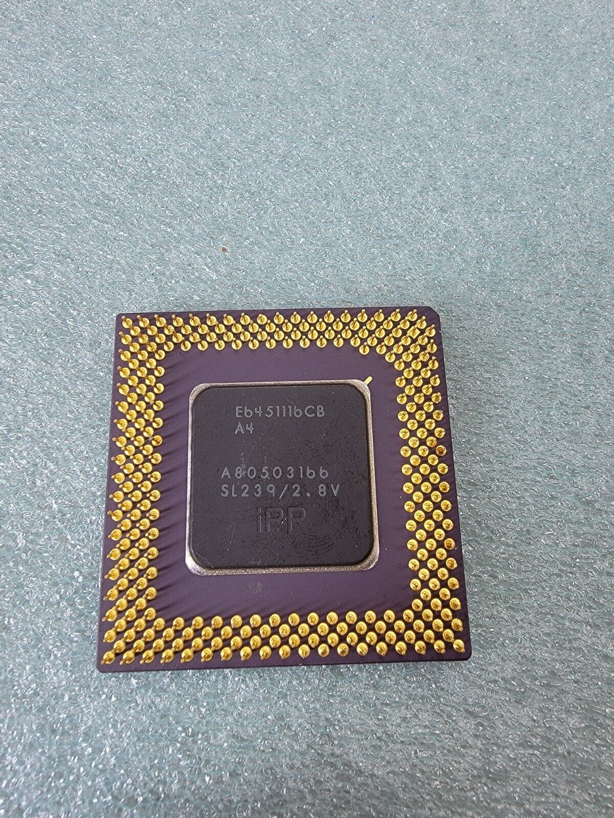 Intel Pentium MMX 166 MHz SL27K 166MHz 66M Socket 7 A80503166 ✅ Rare CPU Vintage