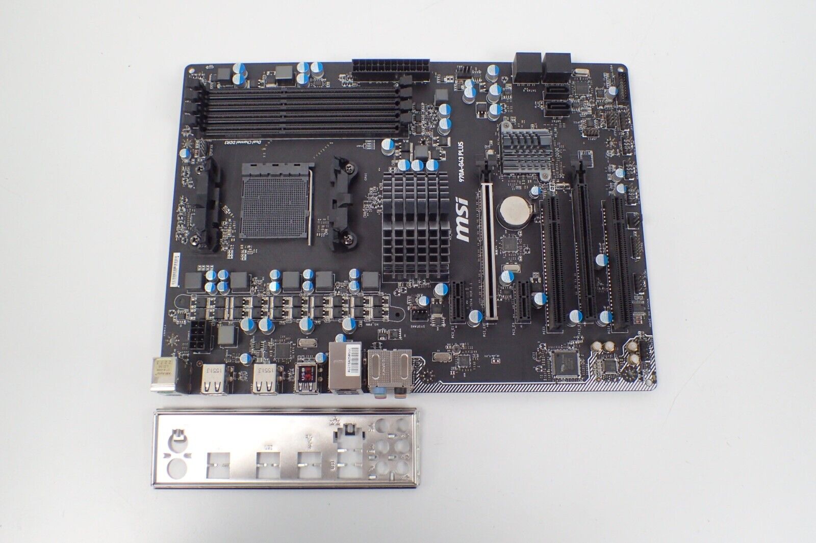 MSI 970A-G43 PLUS DDR3 Socket AM3/AM3+ AMD 970 & SB950 ATX Motherboard