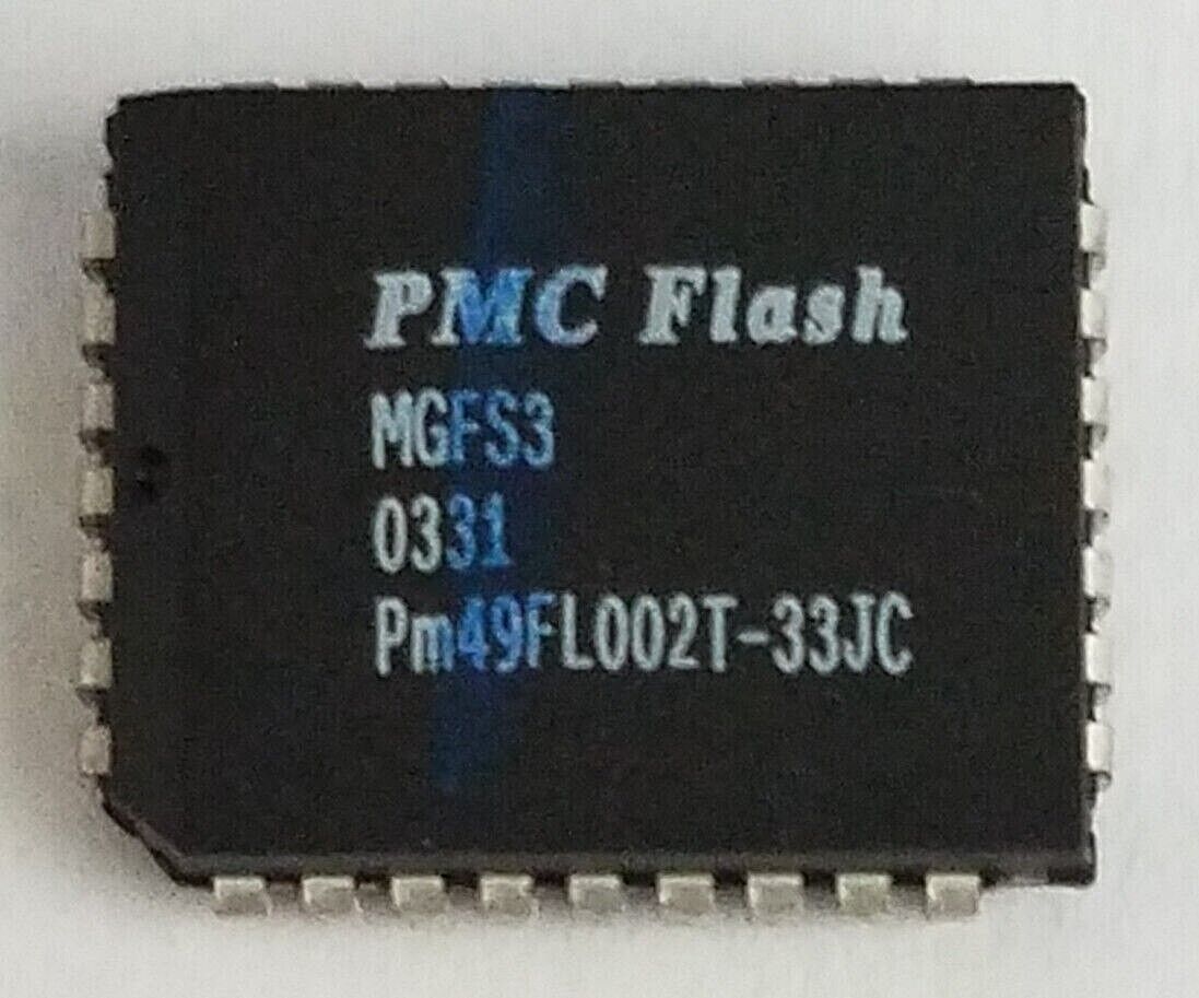 BIOS CHIP: PM49FL002T-33JC.  From FIC AU31 (K7M-NF18G)