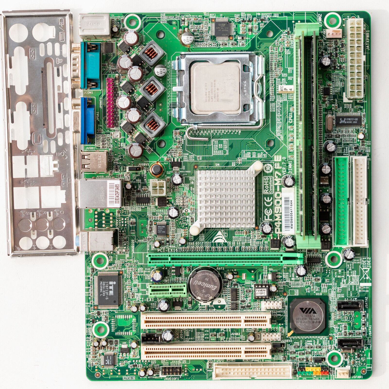 Biostar P4M890-M7 FE LGA775 Motherboard MicroATX DDR2 PCIe Windows 98 Compatible
