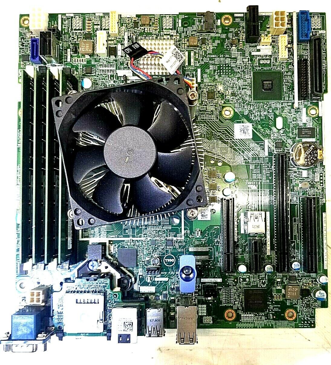 DELL 0FGCC7 MOTHERBOARD + 3.0GHz INTEL XEON E3 SR2LG CPU + 64GB RAM + H/S & FAN