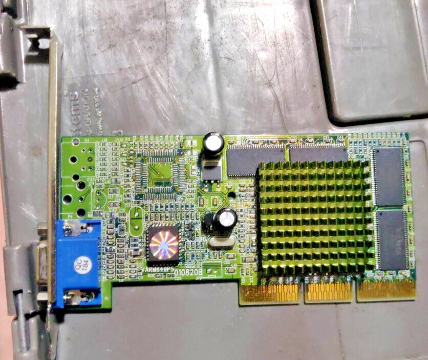 XFX NVIDIA Riva TNT2 M64 AGP 32MB SDR VGA Vintage Graphics Card PV-T02A-BR V9.0