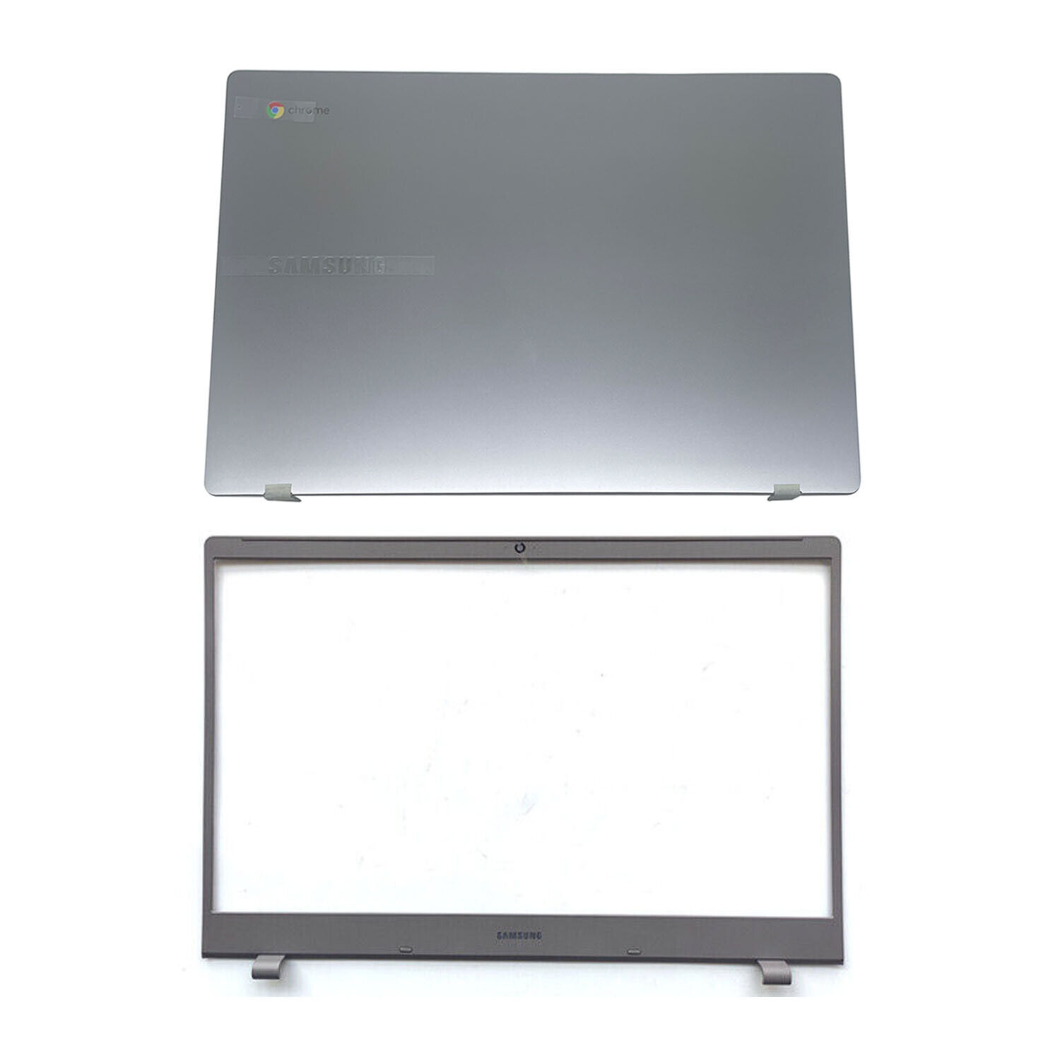 New For Samsung Chromebook 4 XE350XBA BA98-01912A BA98-01913A Back Cover & Bezel