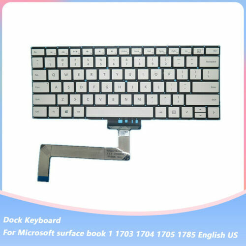 Dock Keyboard For Microsoft Surface book 1 1703 1704 1705 1785 English Words