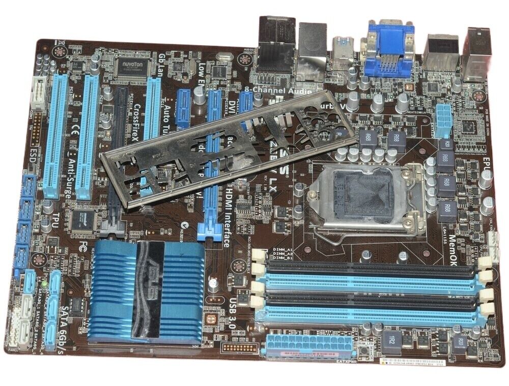 ASUSTeK COMPUTER P8Z68-V LX, LGA 1155, Intel Motherboard BIOS:4105