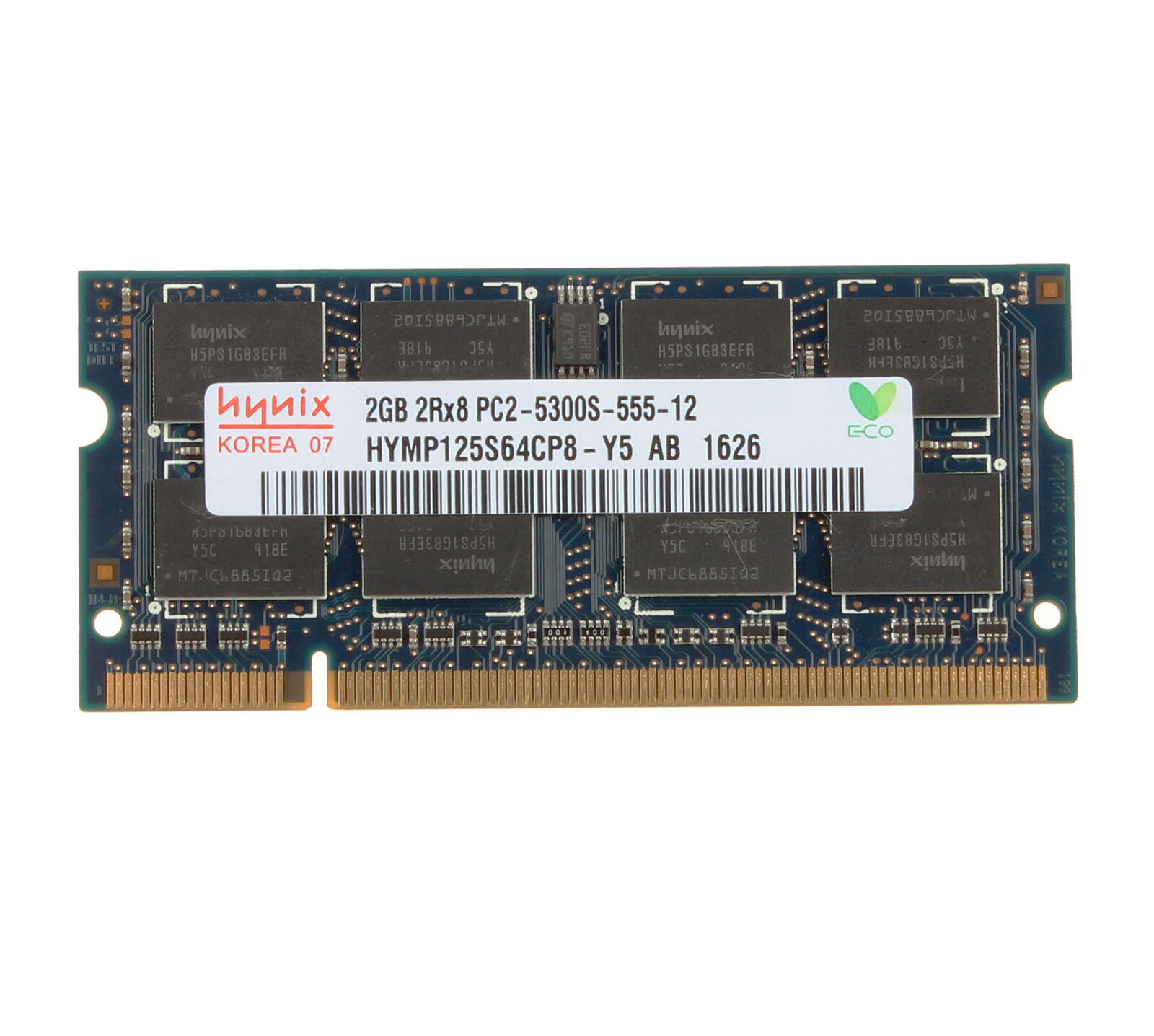 Hynix 2GB 4GB 8G PC2-5300S DDR2 667Mhz 200Pin Memory Notebook SODIMM Non-Ecc Lot
