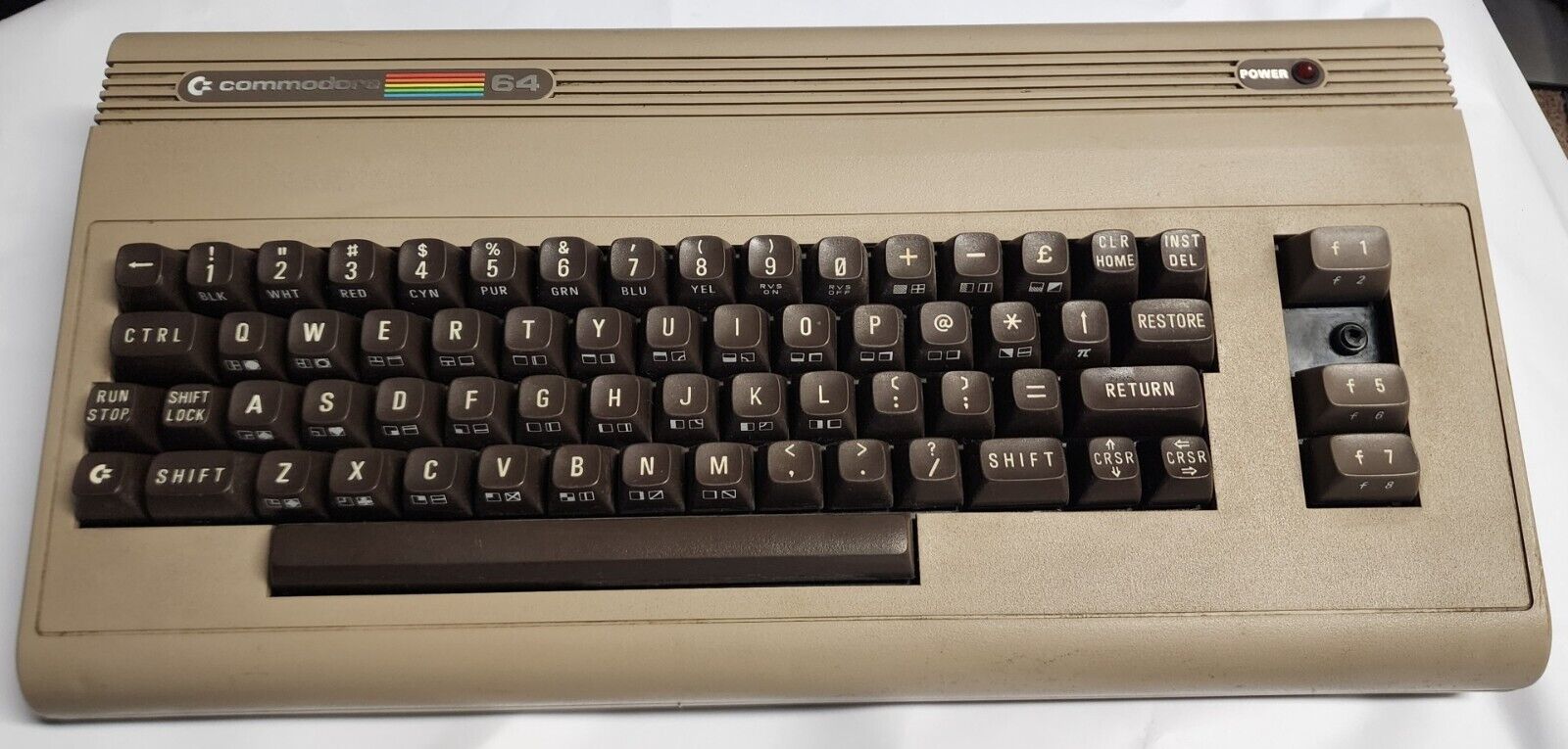 Commodore 64 Computer Keyboard, Untested